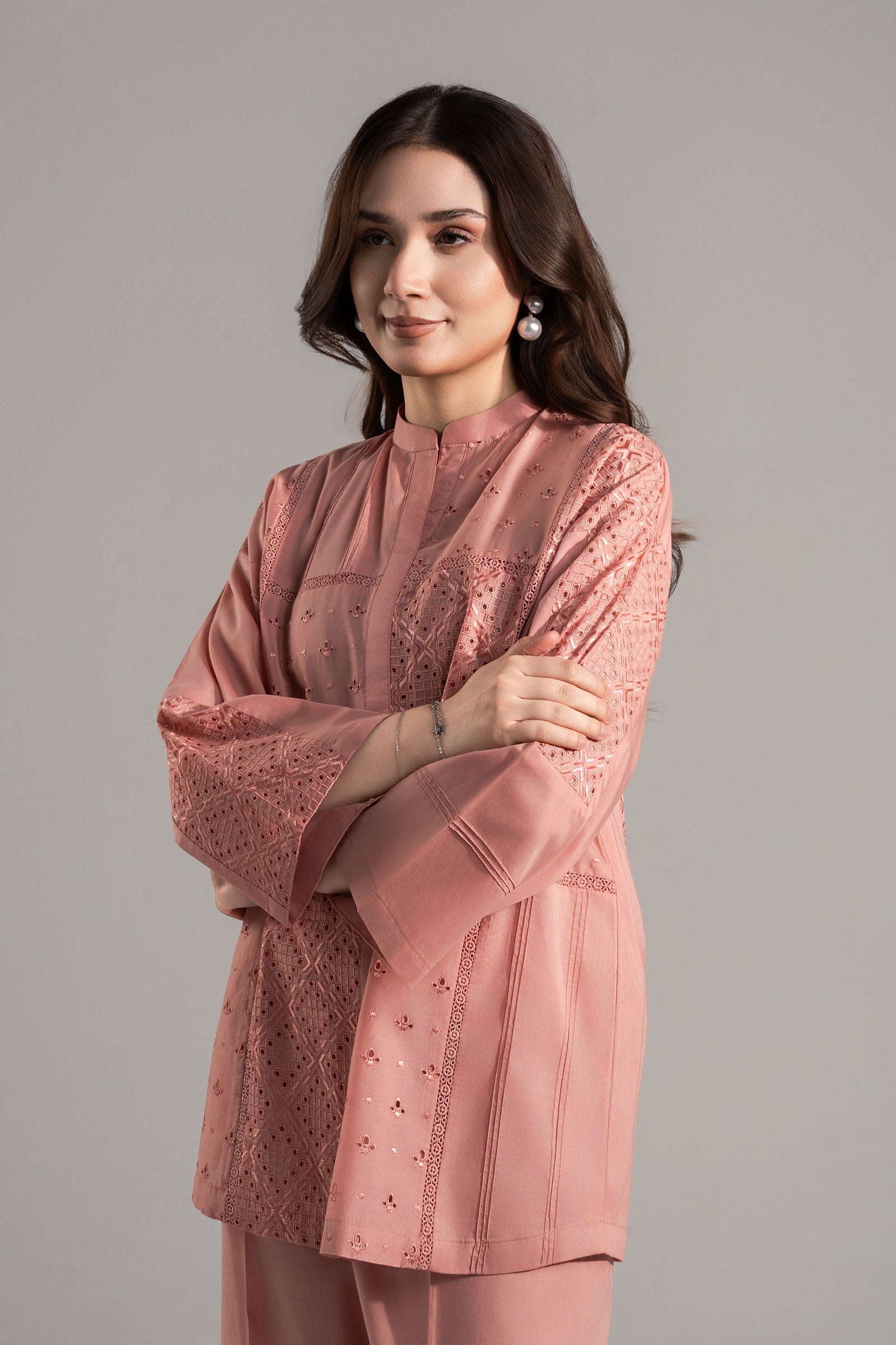 2 Pc Embroidered Lawn Suit