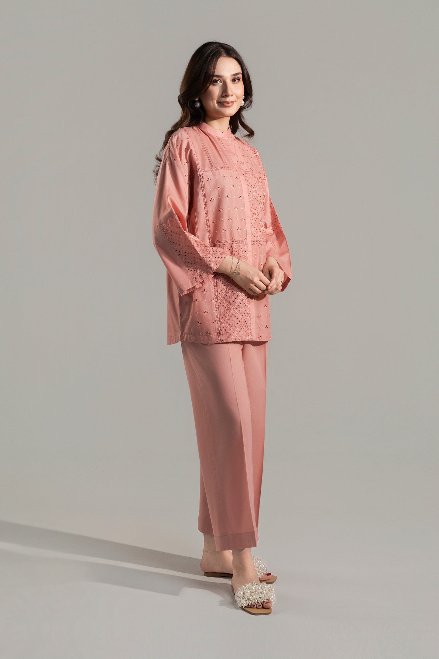 2 Pc Embroidered Lawn Suit