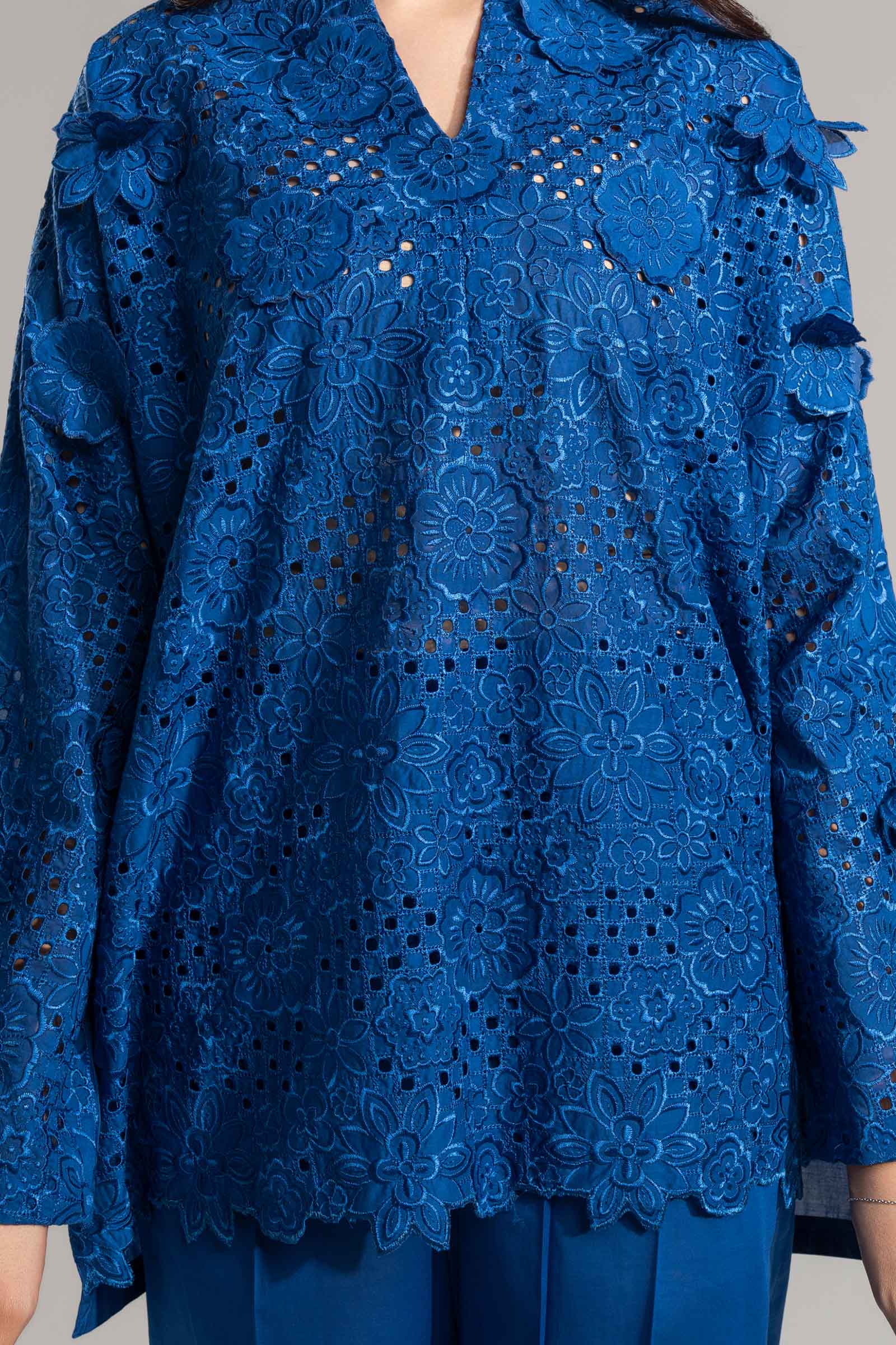 2 Pc Embroidered Lawn Suit