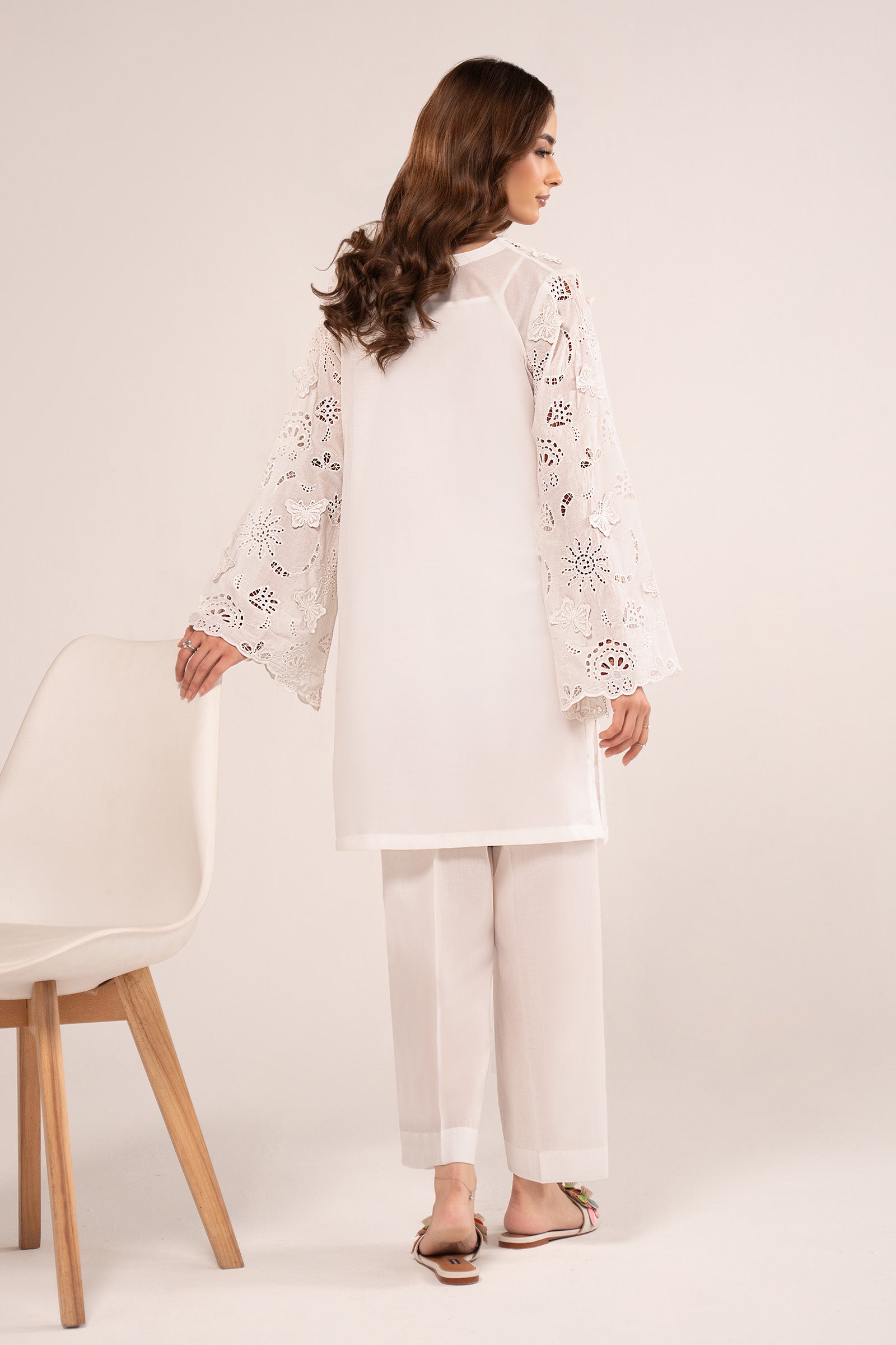 2 Pc Embroidered Lawn Suit