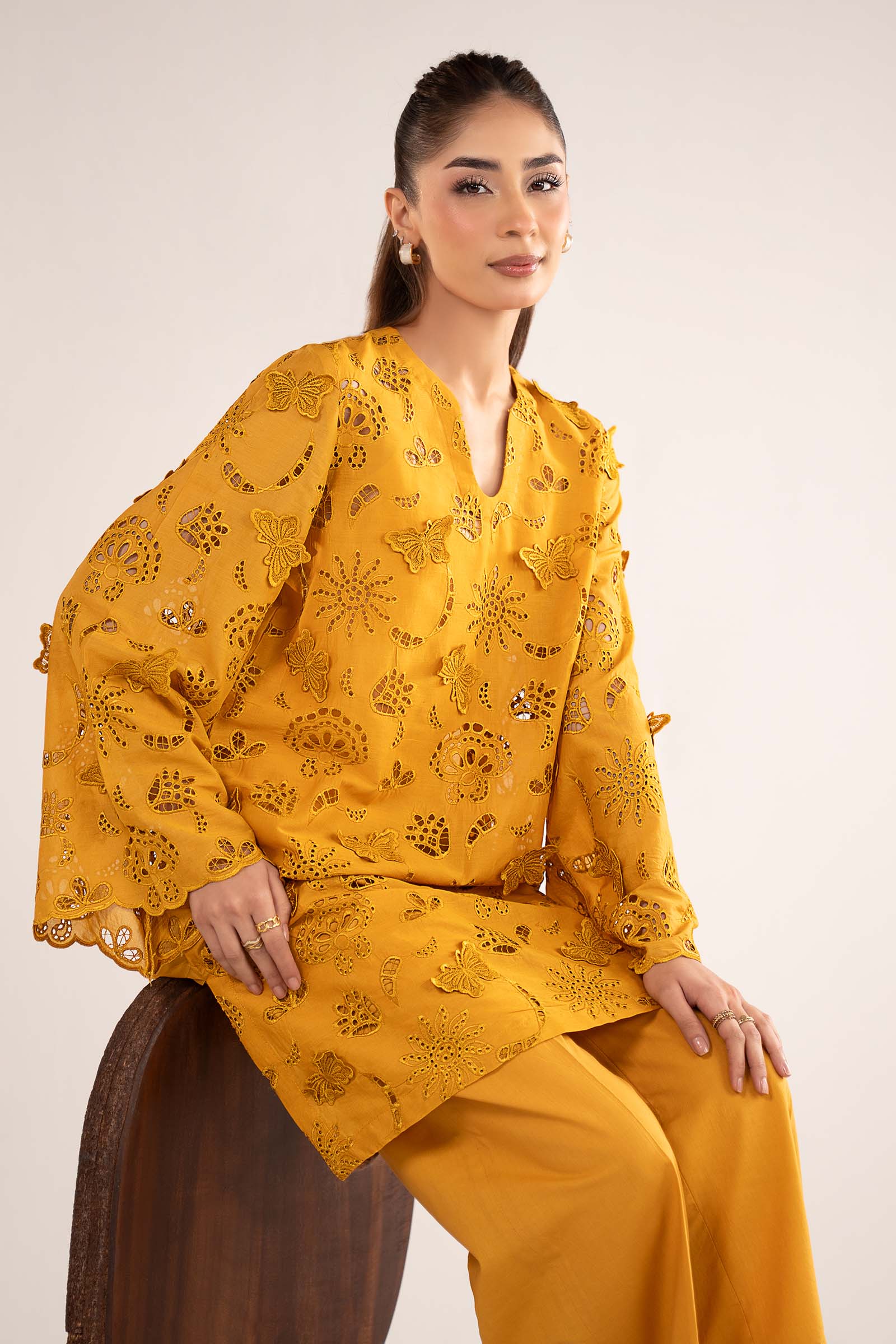 2 Pc Embroidered Lawn Suit