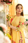 3 Pc Unstitched Embroidered Lawn Suit | MB-CUS25-701A