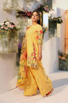 3 Pc Unstitched Embroidered Lawn Suit | MB-CUS25-701A