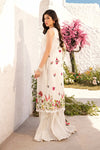 3 Pc Unstitched Embroidered Lawn Suit | MB-CUS25-701B