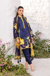 3 Pc Unstitched Embroidered Lawn Suit | MB-CUS25-710B