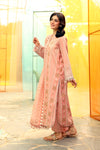 3 Pc Unstitched Embroidered Lawn Suit | MB-CUS25-711B