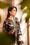 3 Pc Unstitched Embroidered Lawn Suit | MB-CUS25-901A