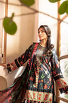 3 Pc Unstitched Embroidered Lawn Suit | MB-CUS25-901A