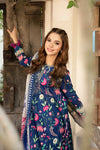 3 Pc Unstitched Embroidered Lawn Suit | MB-CUS25-901B