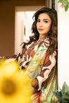 3 Pc Unstitched Embroidered Lawn Suit | MB-CUS25-905A