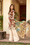 3 Pc Unstitched Embroidered Lawn Suit | MB-CUS25-905A