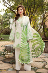 3 Pc Unstitched Embroidered Lawn Suit | MB-CUS25-906B