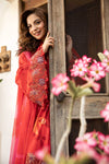3 Pc Unstitched Embroidered Lawn Suit | MB-CUS25-907A