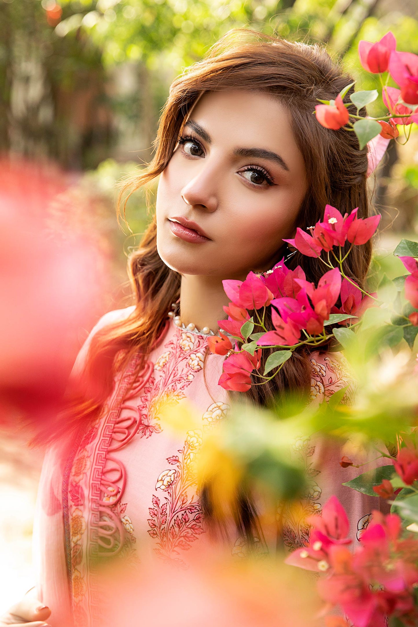 3 Pc Unstitched Embroidered Lawn Suit | MB-CUS25-908A