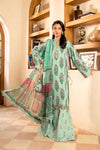 3 Pc Unstitched Embroidered Lawn Suit | MB-CUS25-908B