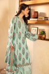 3 Pc Unstitched Embroidered Lawn Suit | MB-CUS25-908B