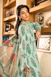 3 Pc Unstitched Embroidered Lawn Suit | MB-CUS25-908B