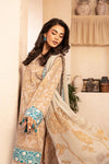 3 Pc Unstitched Embroidered Slub Lawn Suit | MB-CUS25-909B