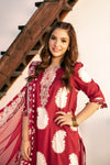 3 Pc Unstitched Embroidered Slub Lawn Suit | MB-CUS25-911A