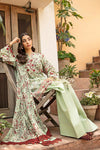 3 Pc Unstitched Embroidered Slub Lawn Suit | MB-CUS25-912B