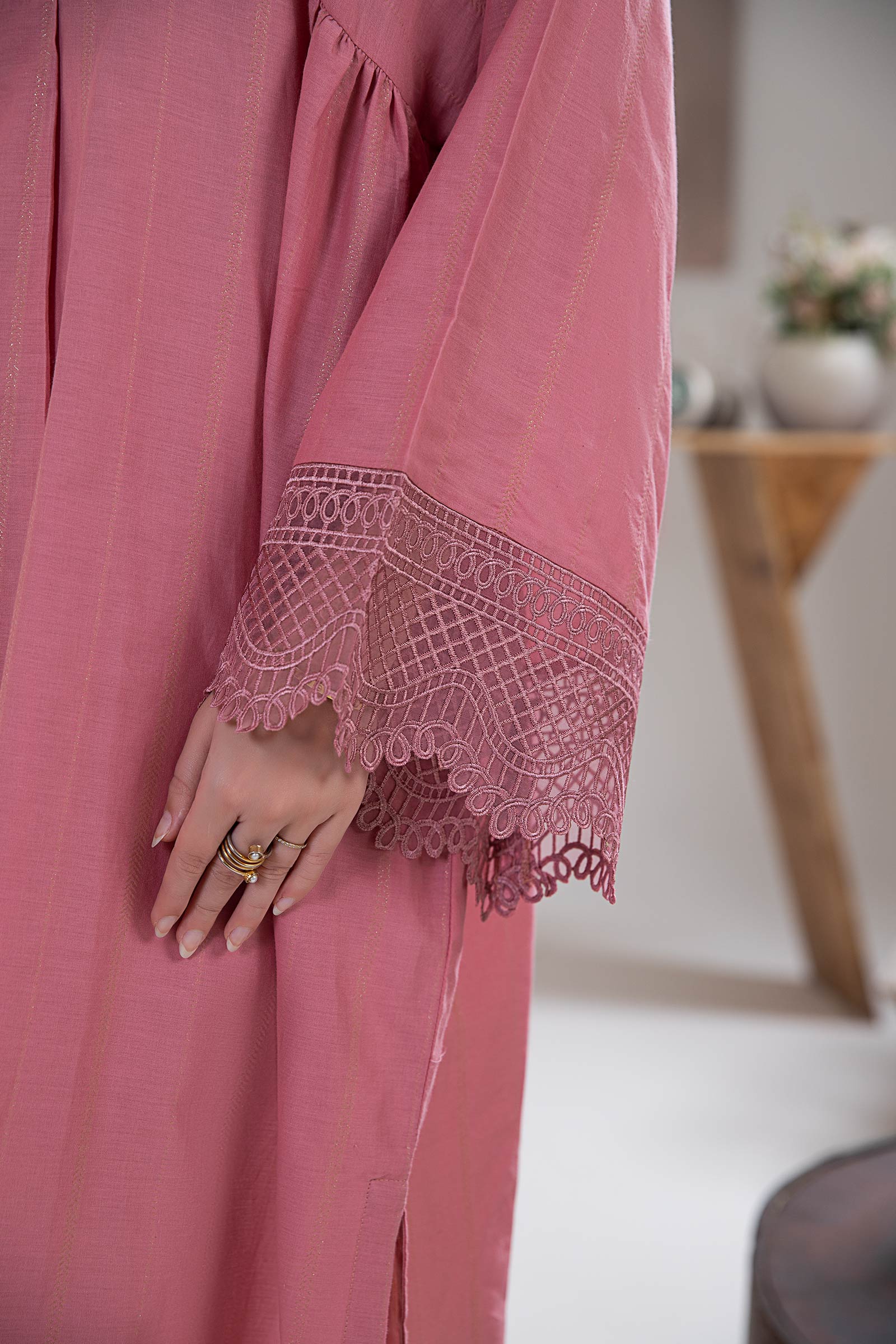 Embroidered Lawn Tunic