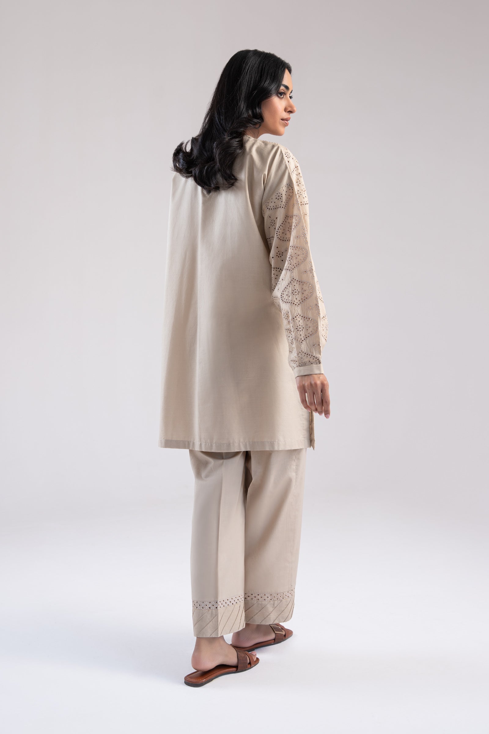 Embroidered Lawn Co-Ord Set