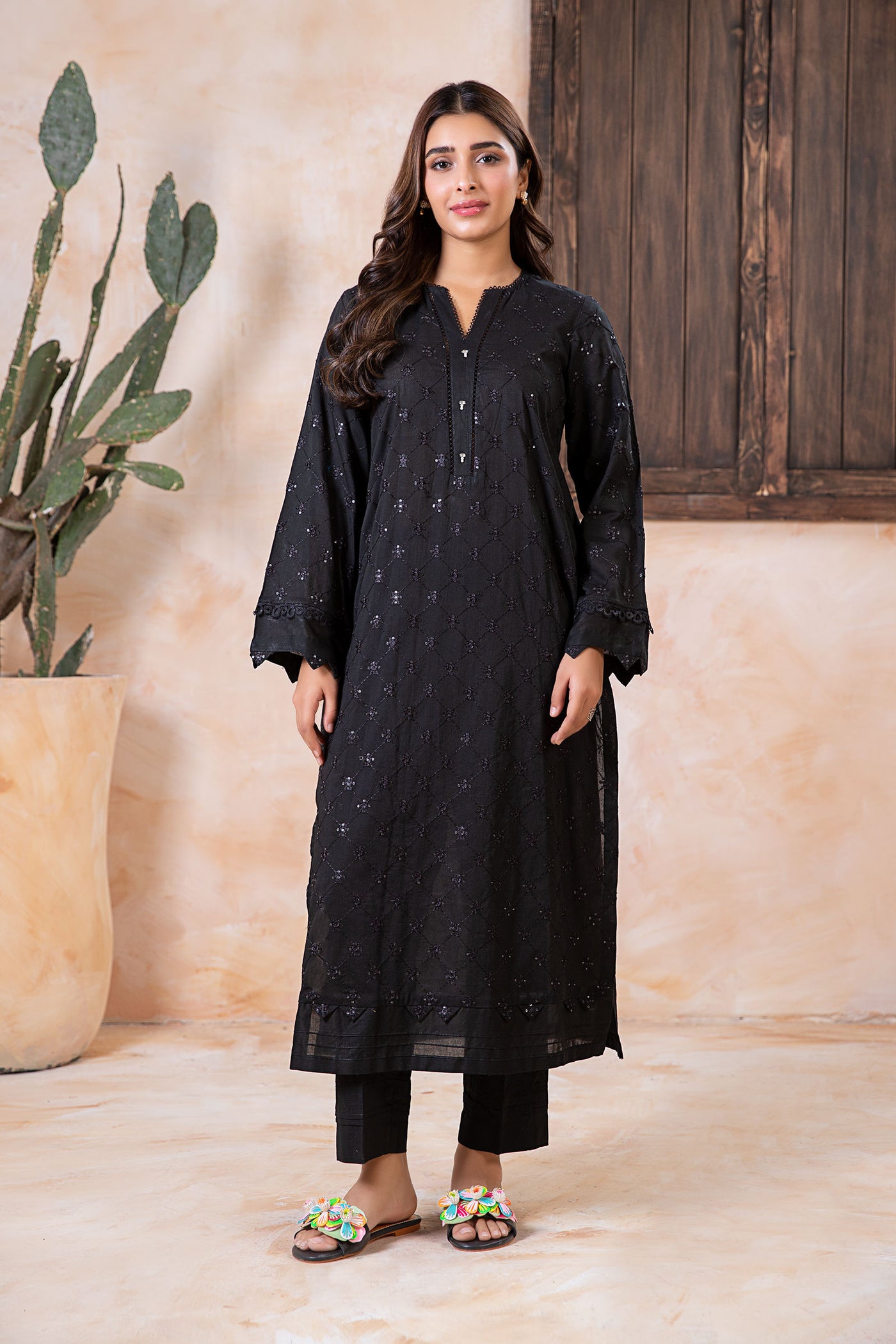 2 Piece Embroidered Lawn Suit