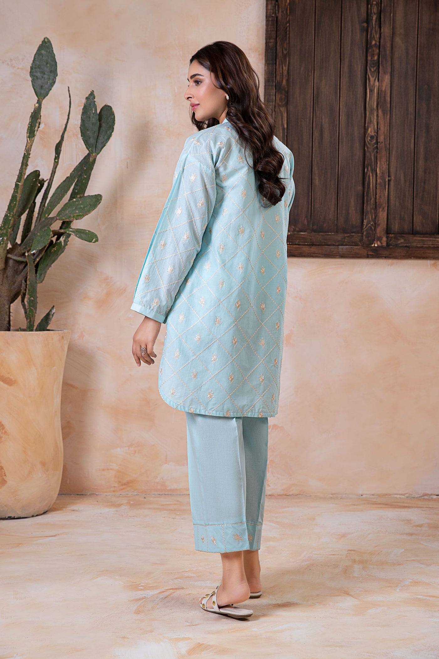 2 Piece Embroidered Lawn Suit