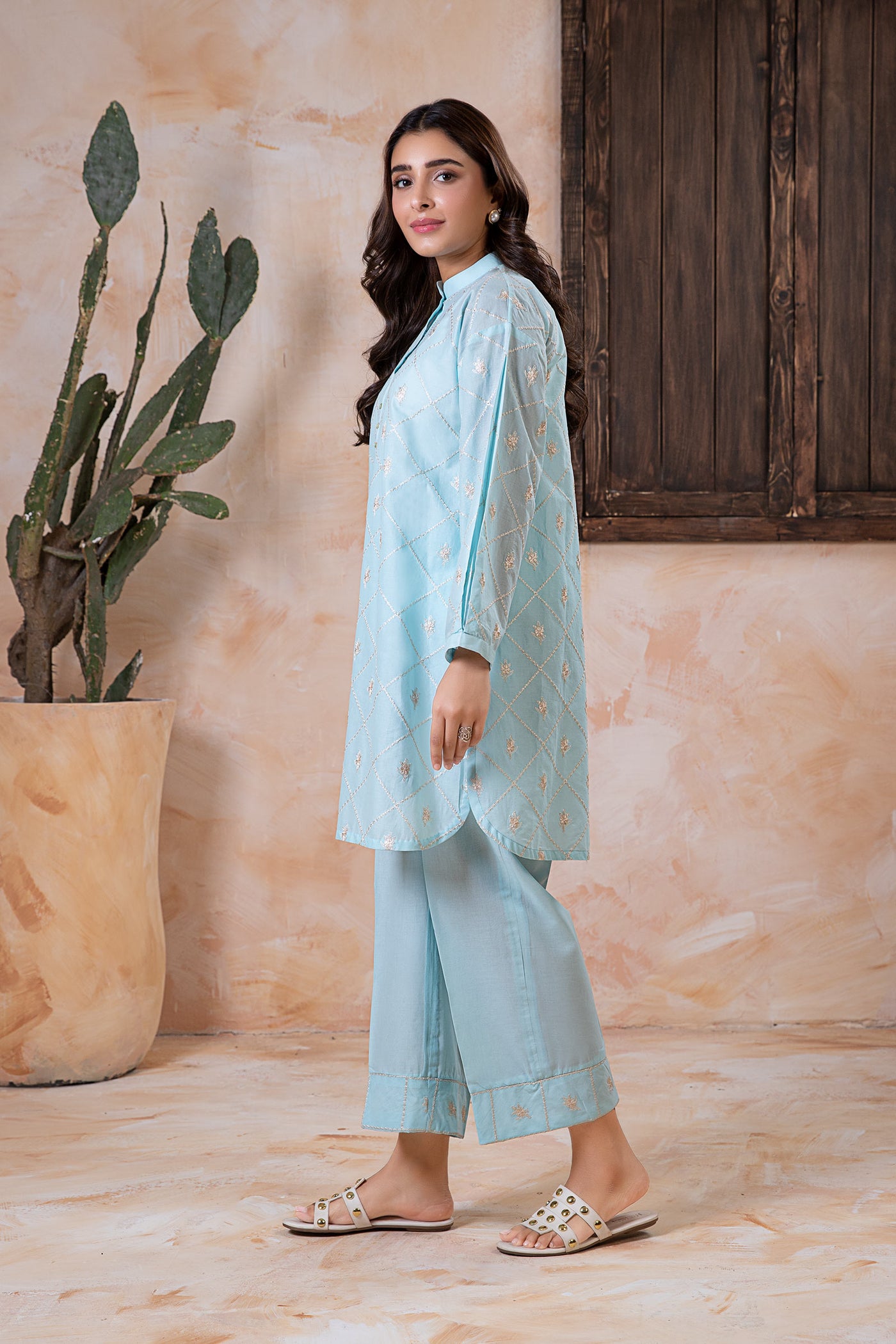 2 Piece Embroidered Lawn Suit