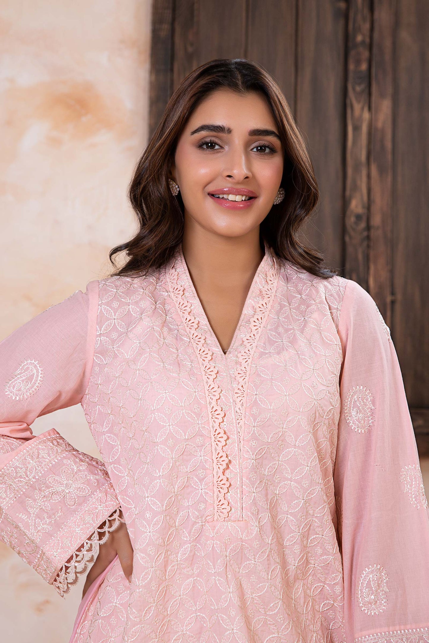 Embroidered Lawn Kurta