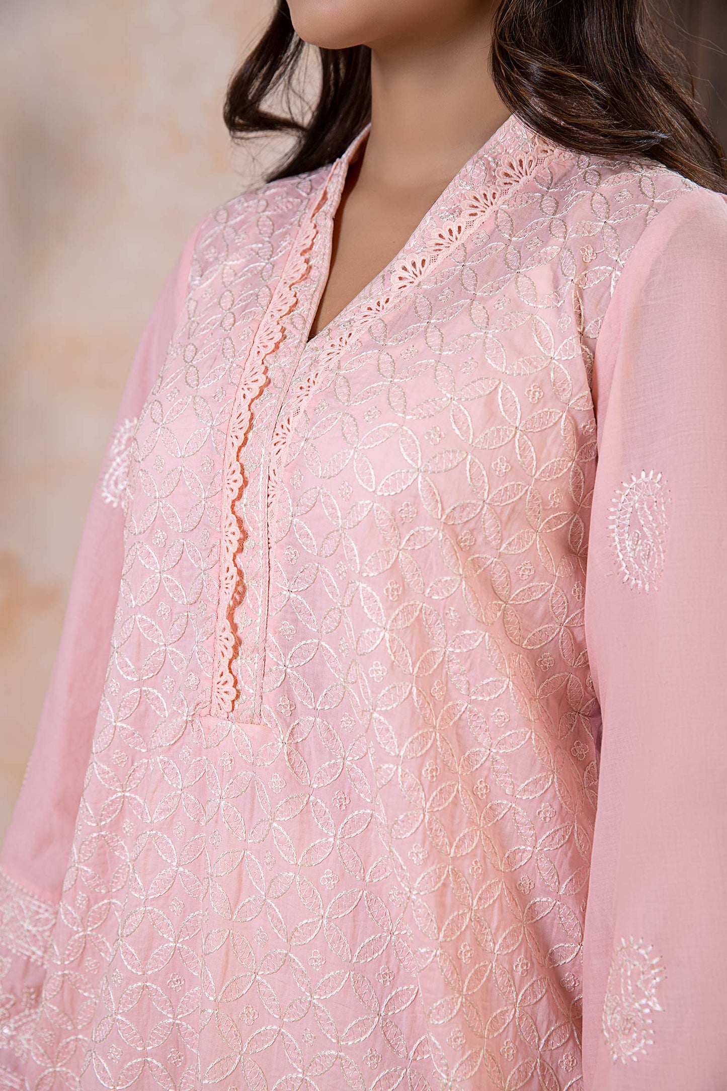 Embroidered Lawn Kurta