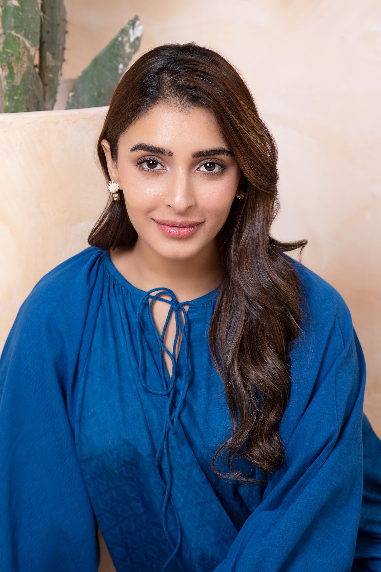 Embroidered Dobby Lawn Tunic