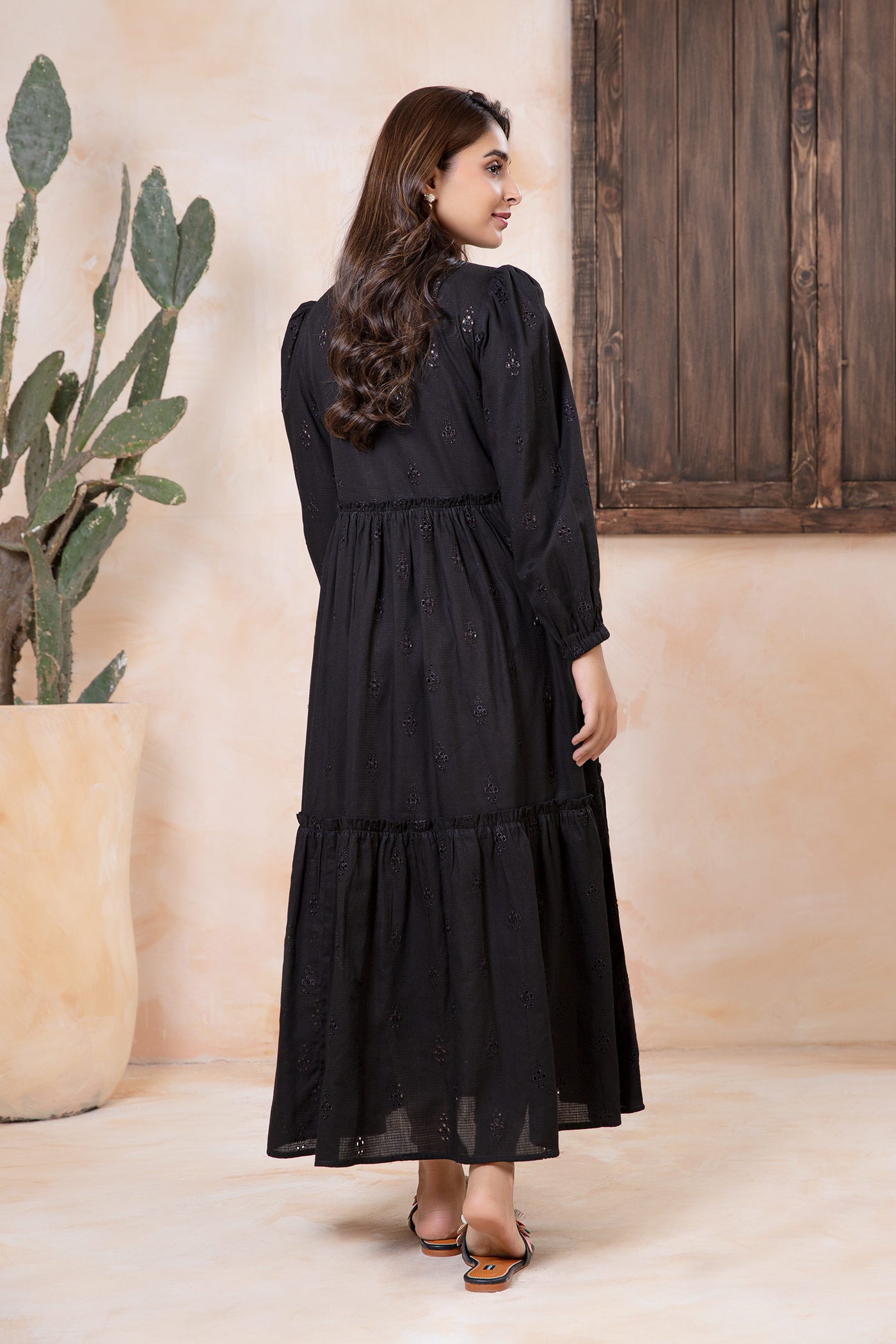 Embroidered Lawn Dress