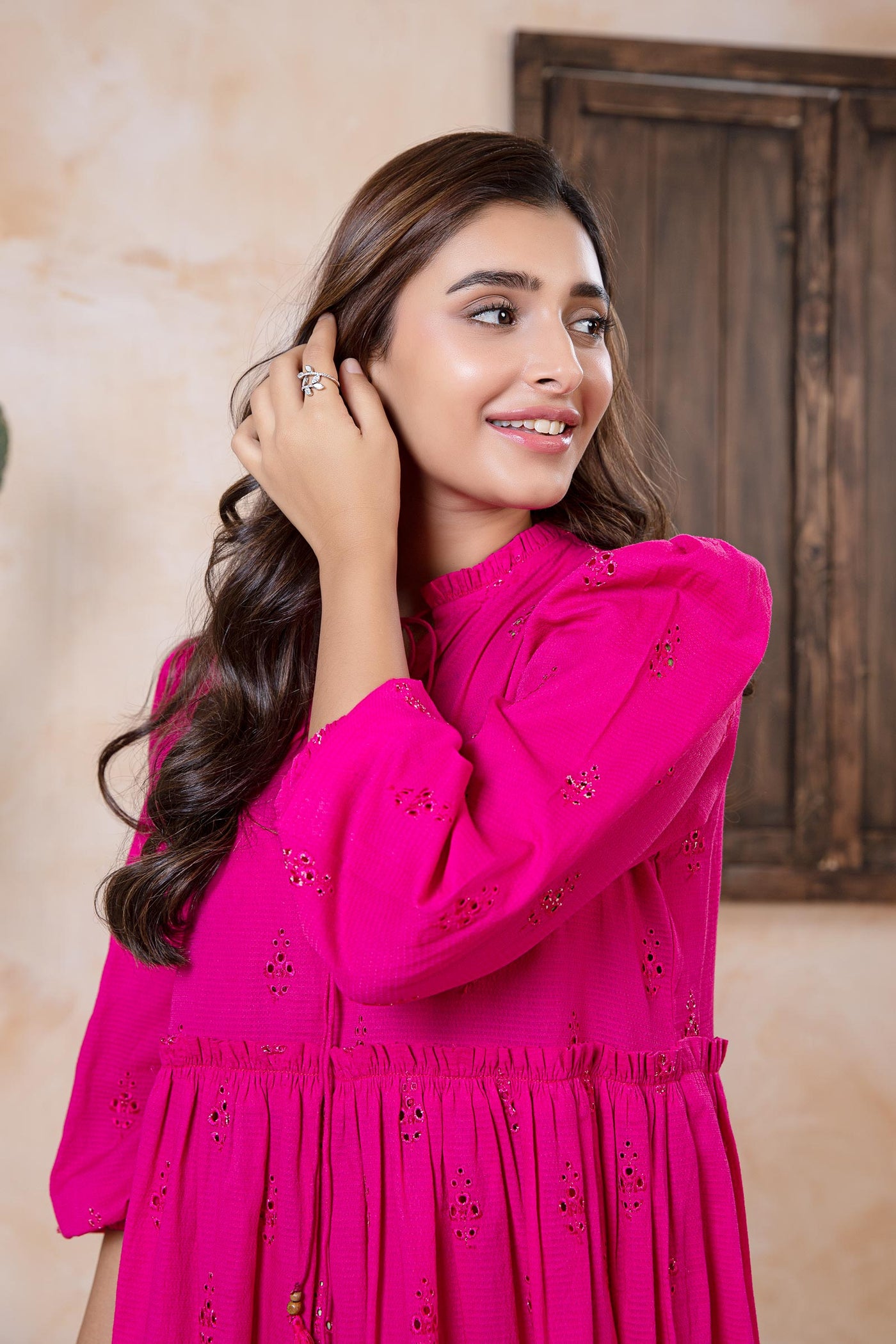 Embroidered Lawn Dress