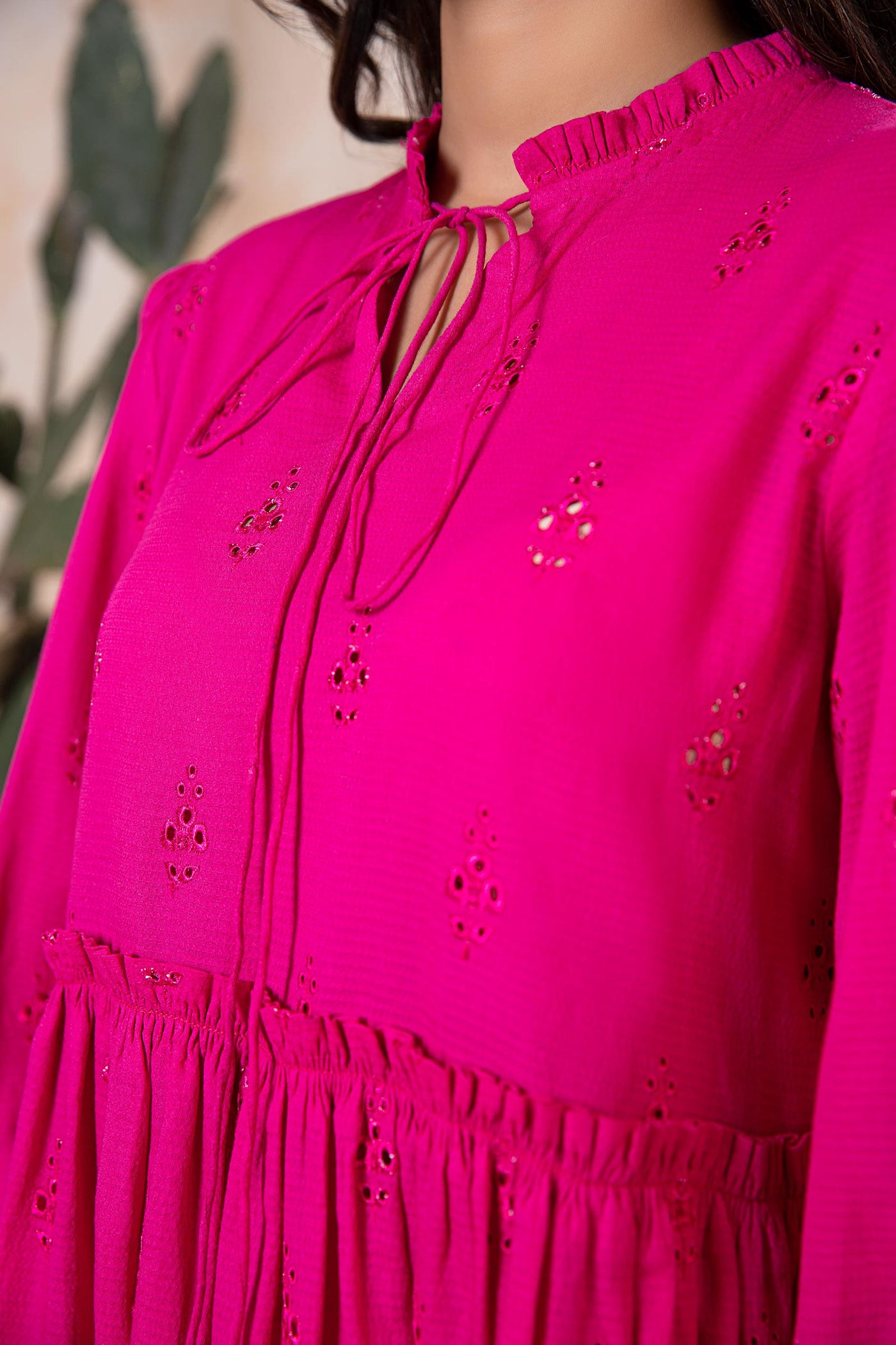 Embroidered Lawn Dress