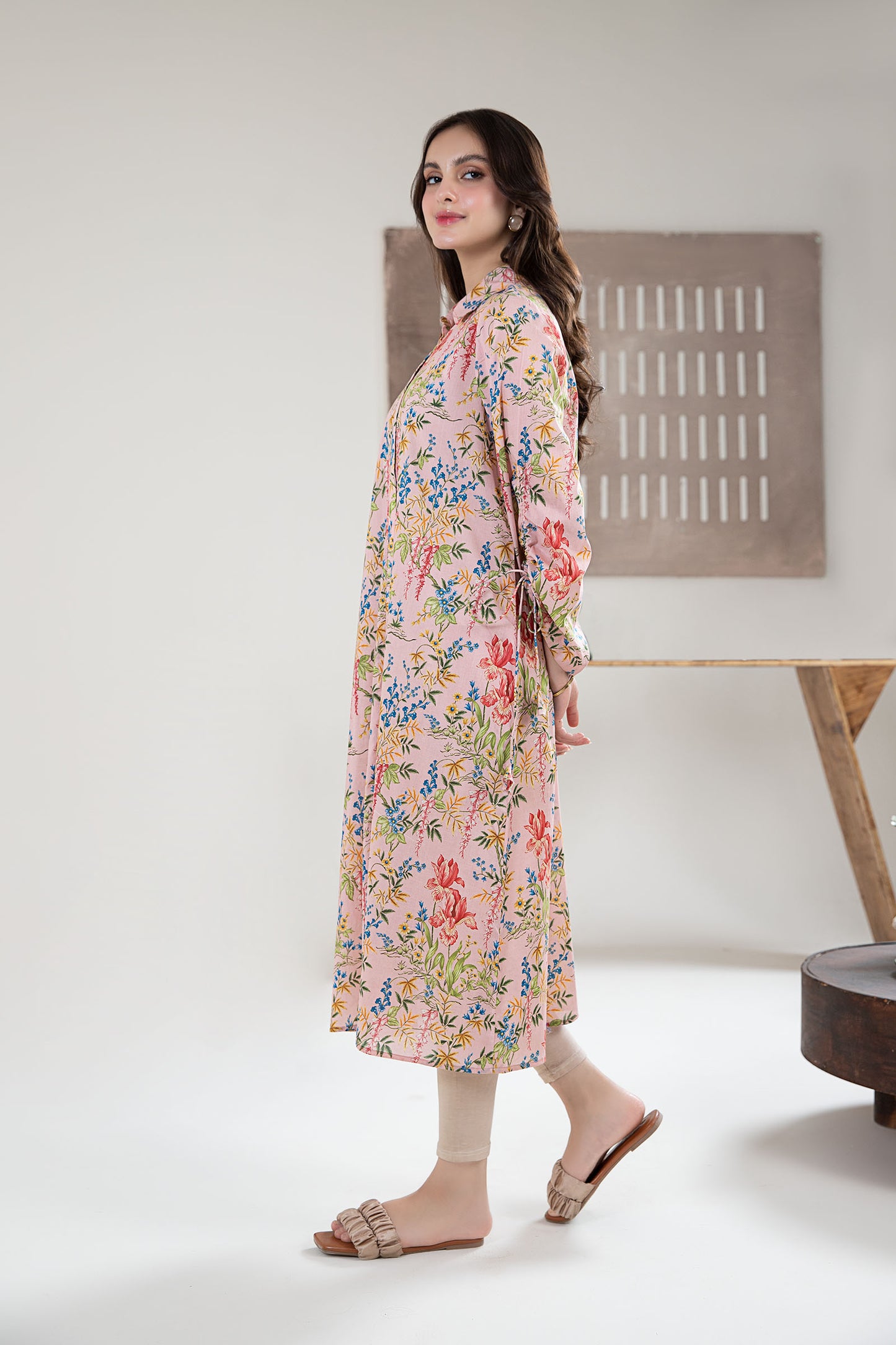 Printed Arabic Lawn Shirt