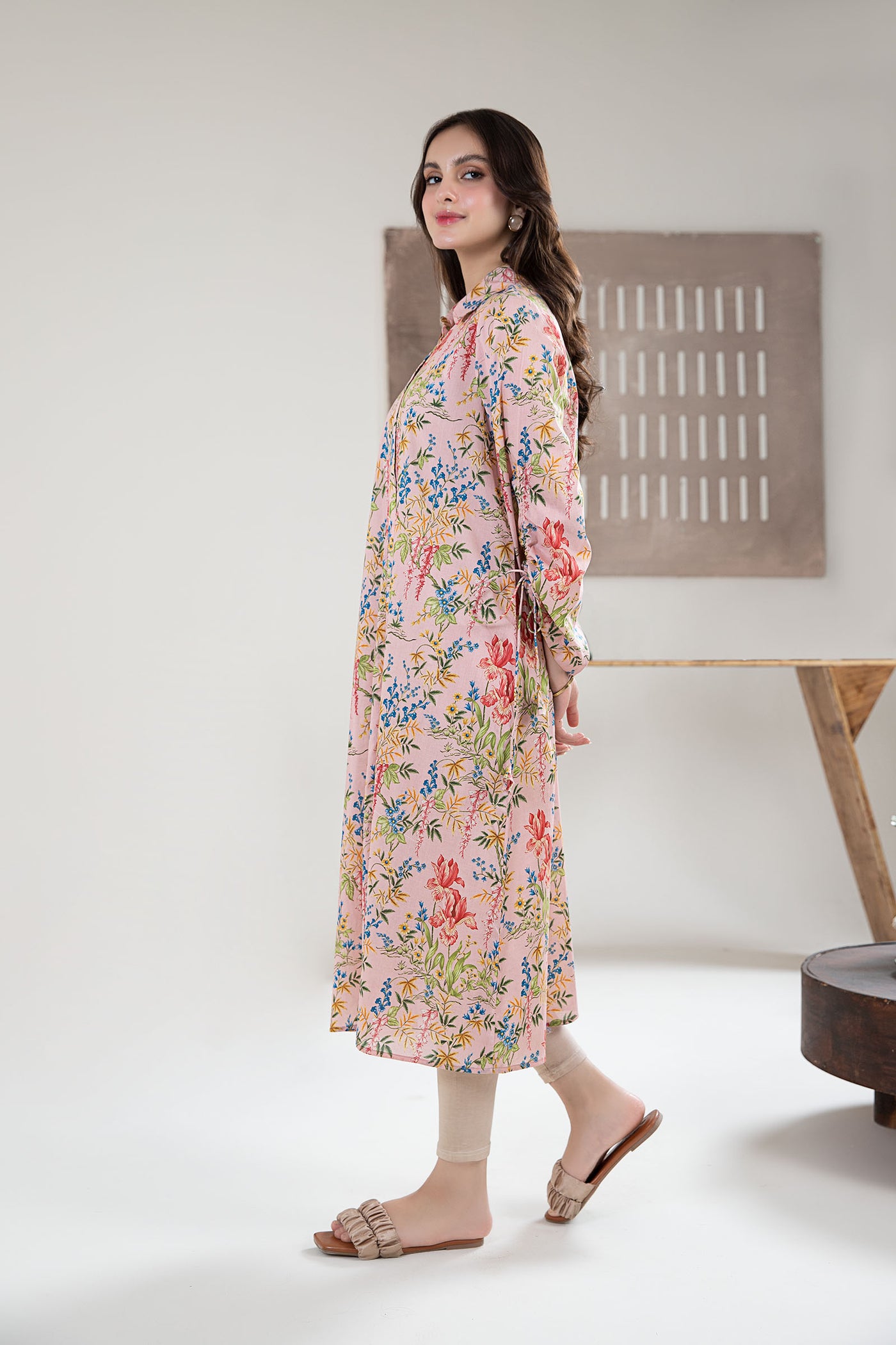 Printed Arabic Lawn Shirt