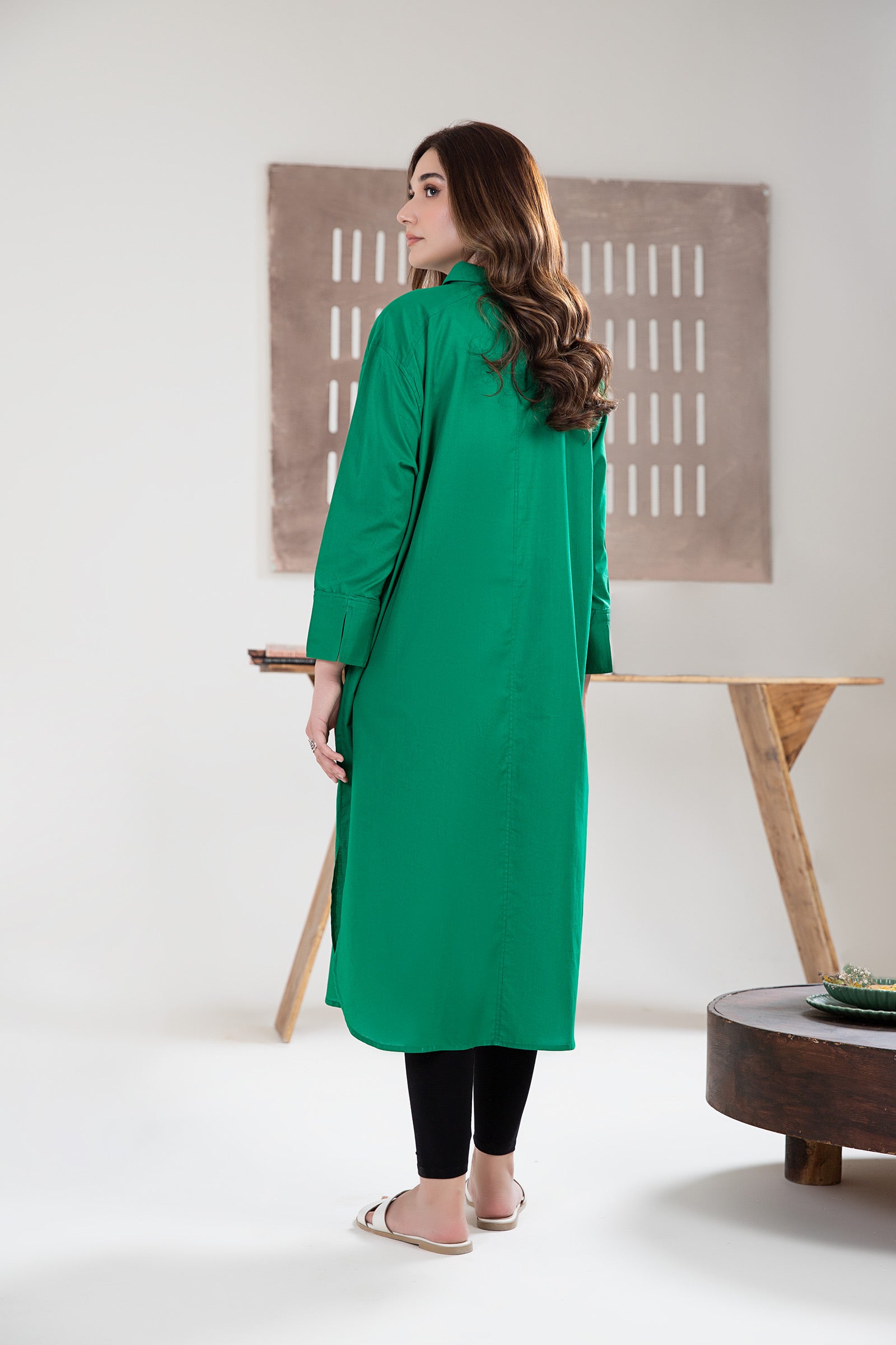 Solid Cambric Tunic