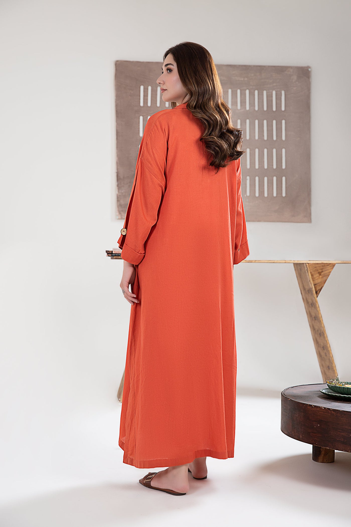 Solid Dobby Lawn Tunic