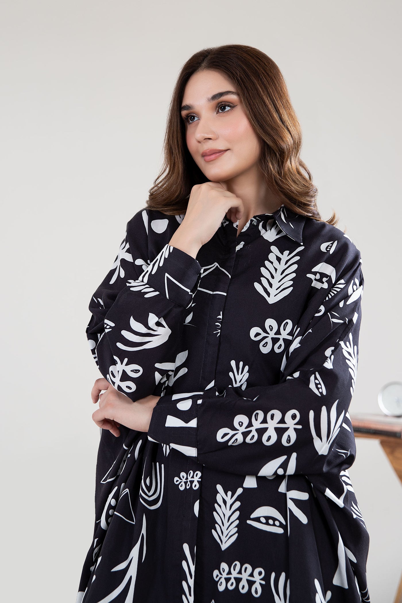 Printed Arabic Lawn Co-Ord Set