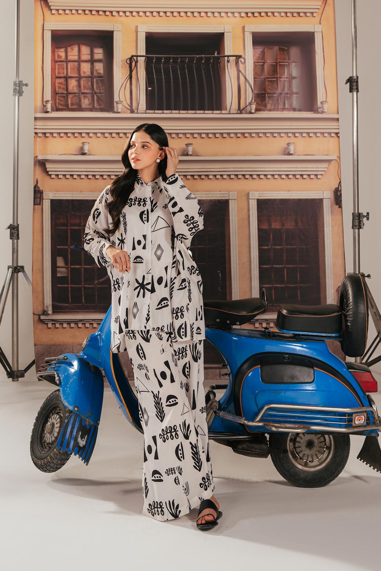 Printed Arabic Lawn Co-Ord Set