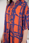 Printed Arabic Lawn Tunic