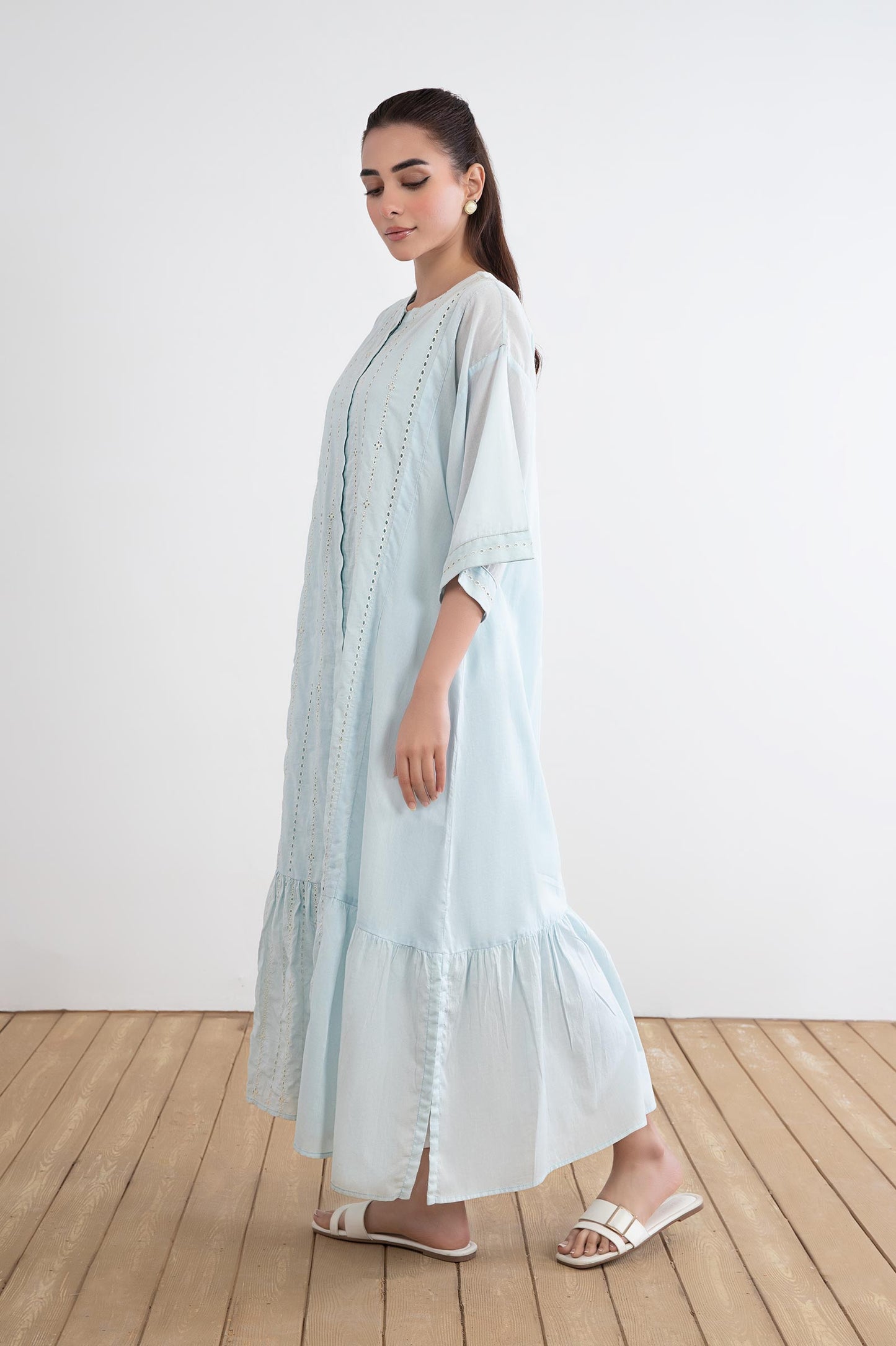 Embroidered Lawn Dress