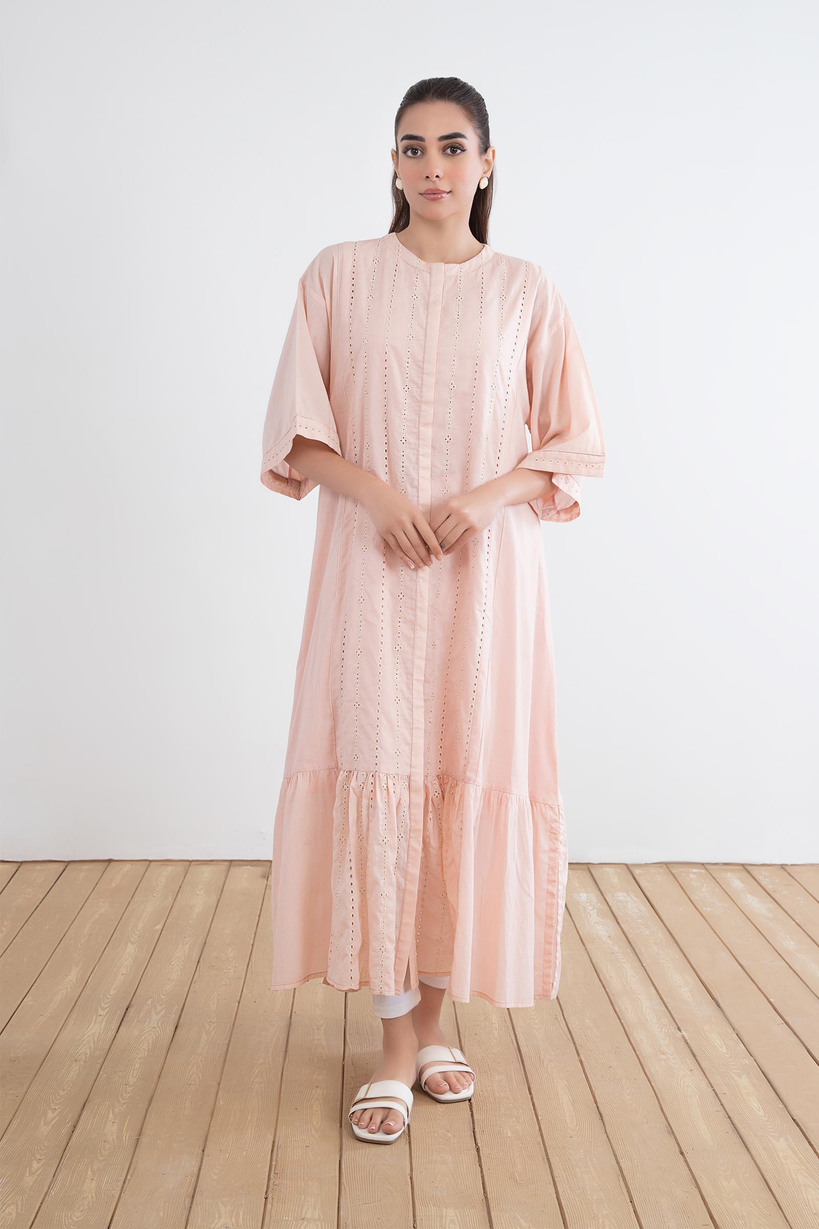 Embroidered Lawn Dress