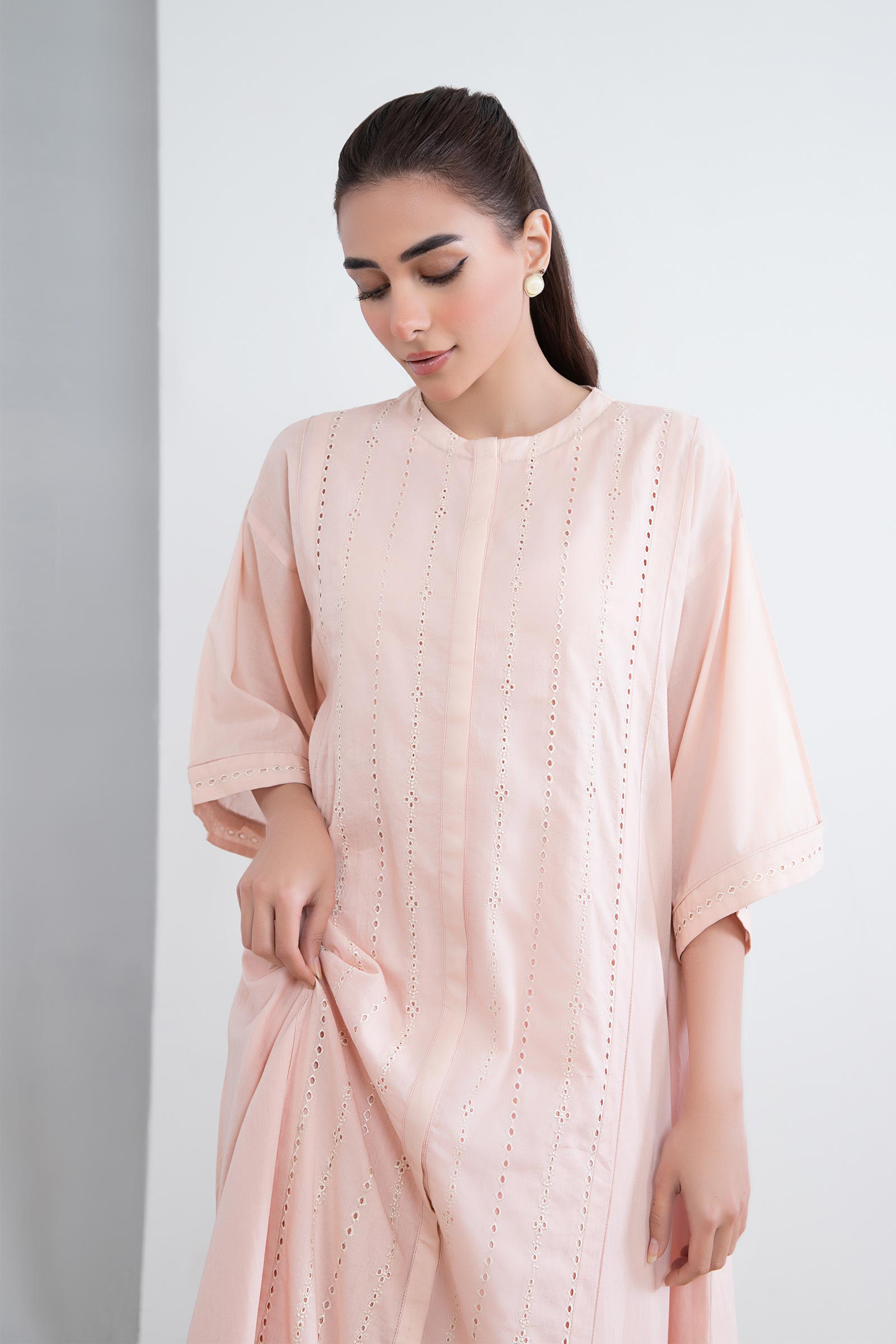 Embroidered Lawn Dress