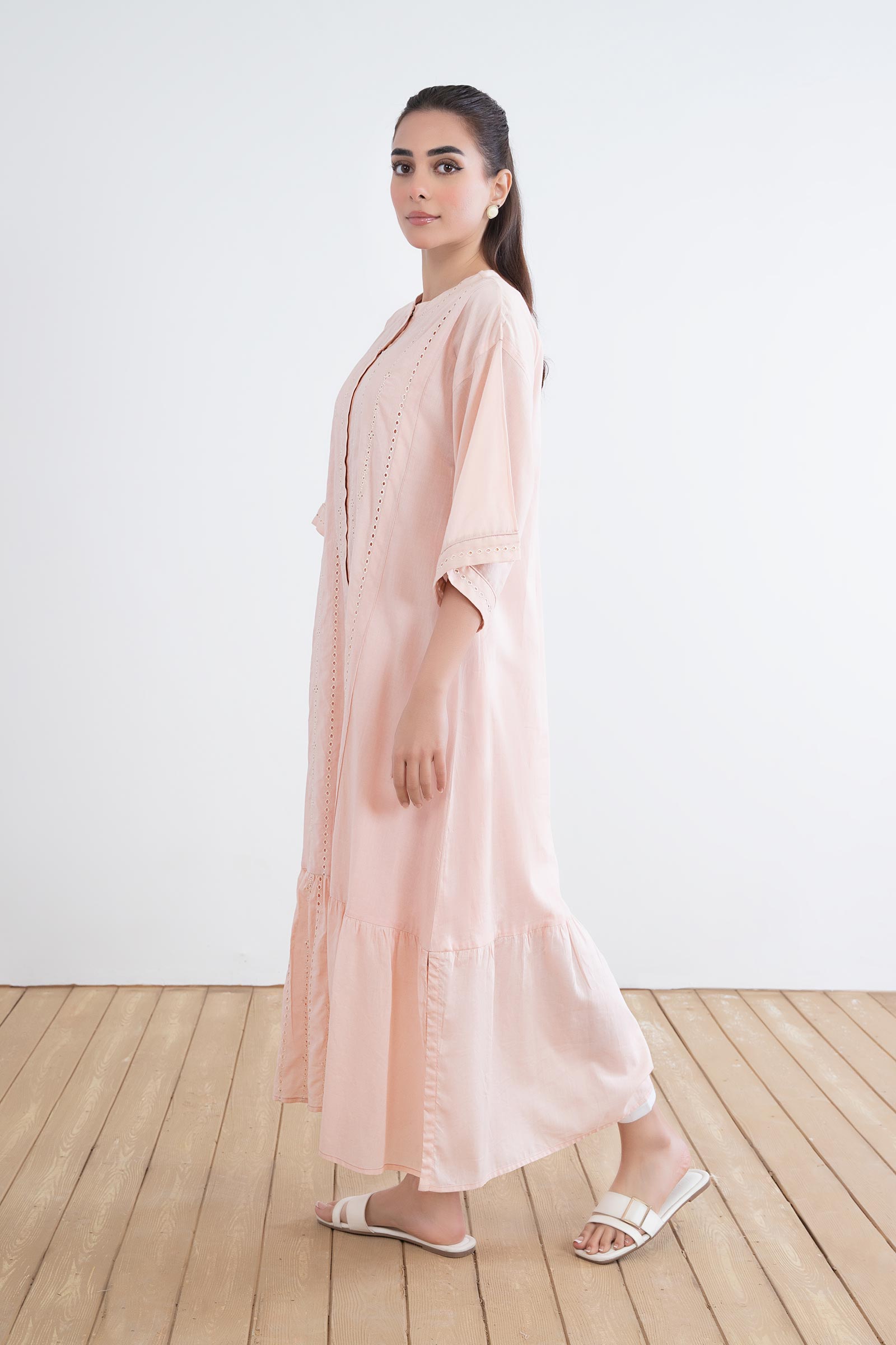 Embroidered Lawn Dress