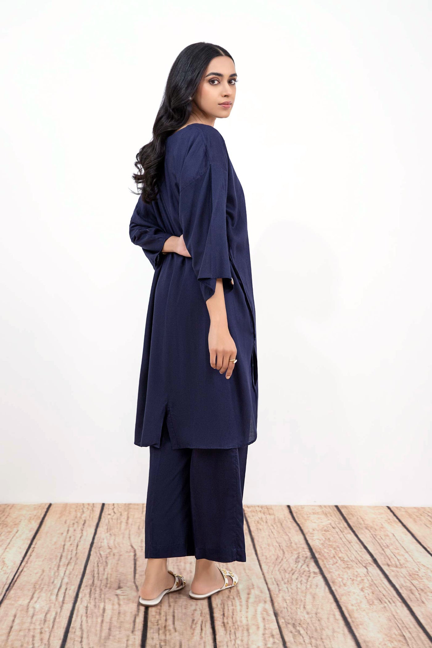 Dyed Arabic Lawn Co-Ord Set