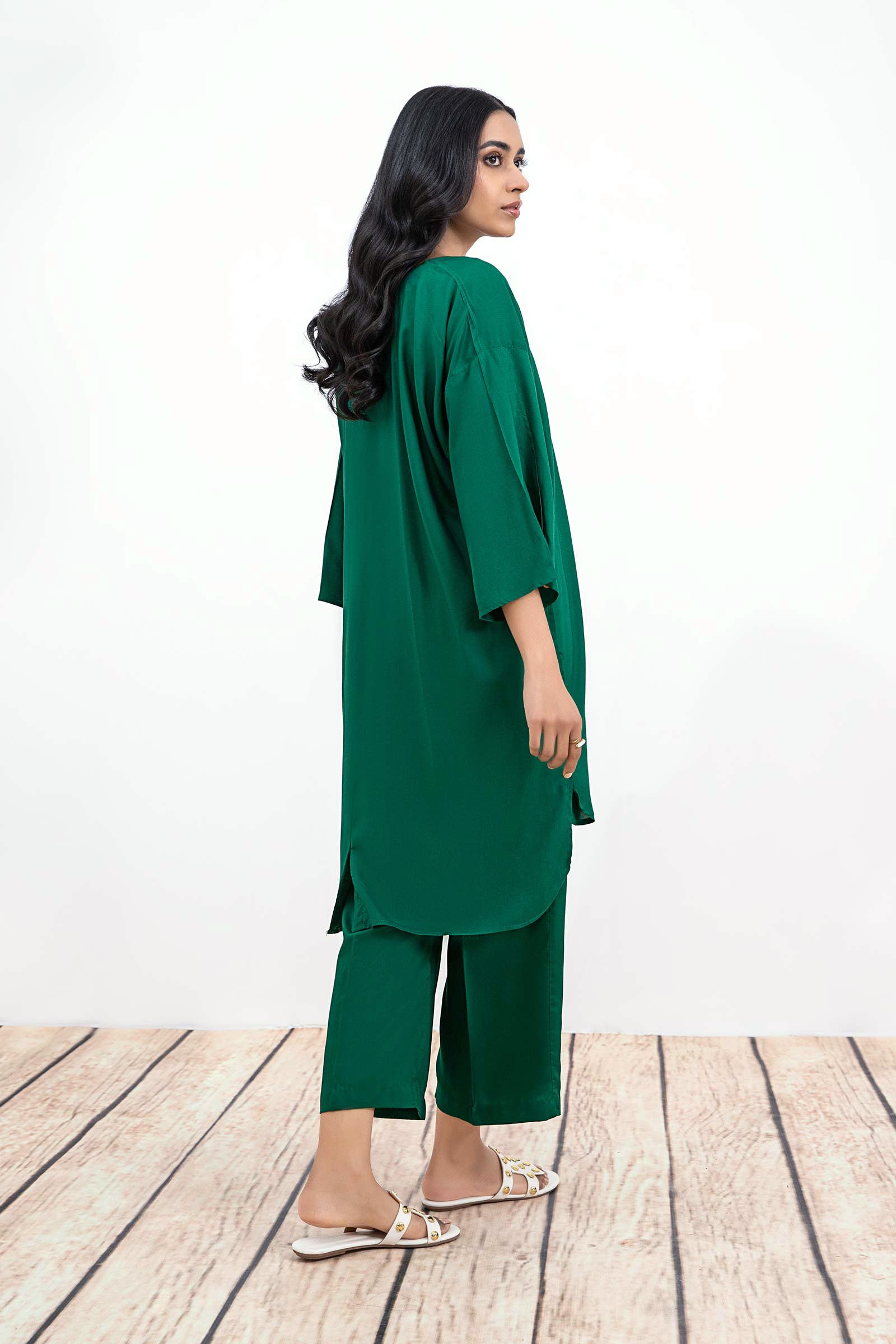 Dyed Arabic Lawn Co-Ord Set