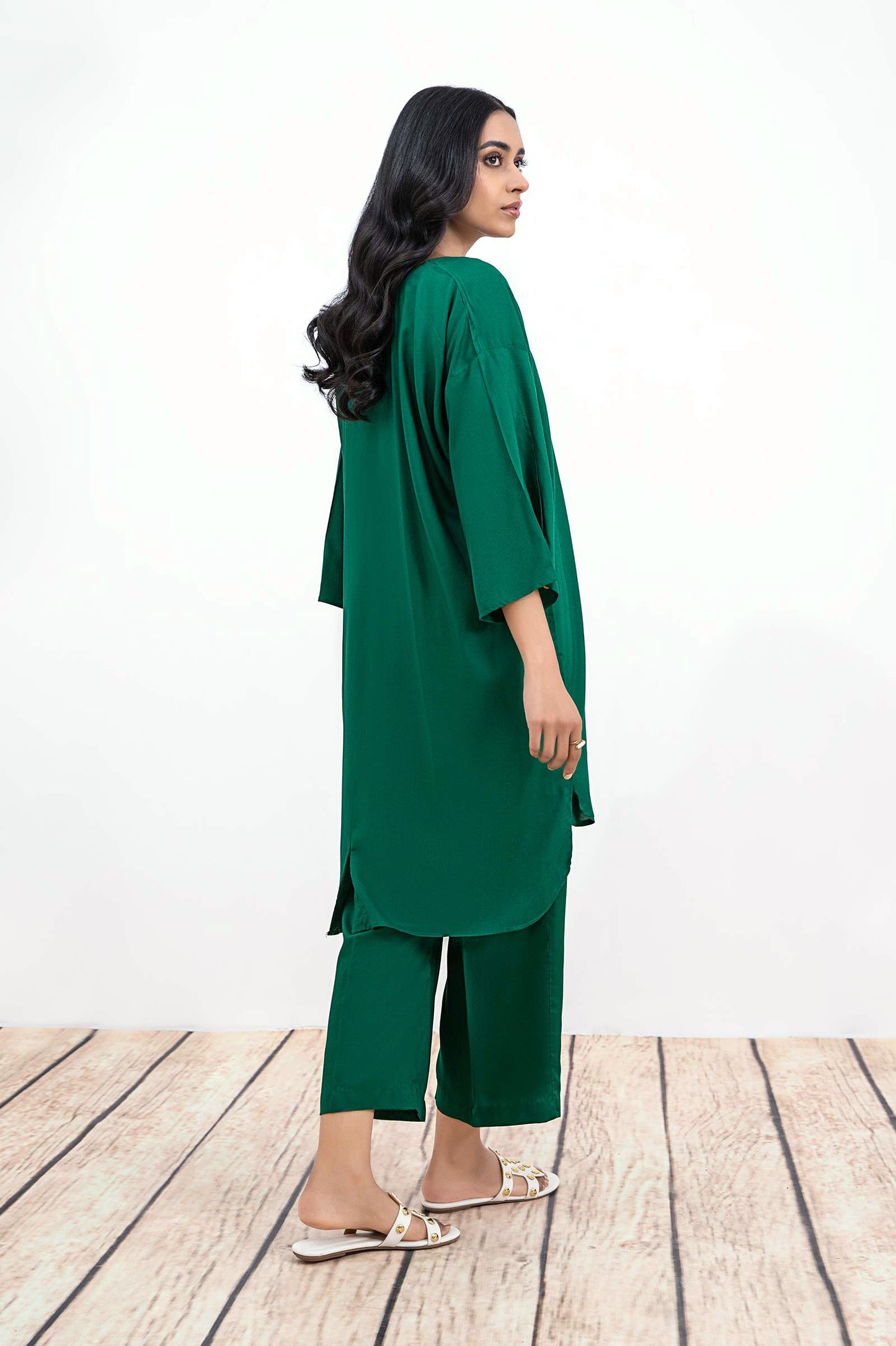 Dyed Arabic Lawn Co-Ord Set