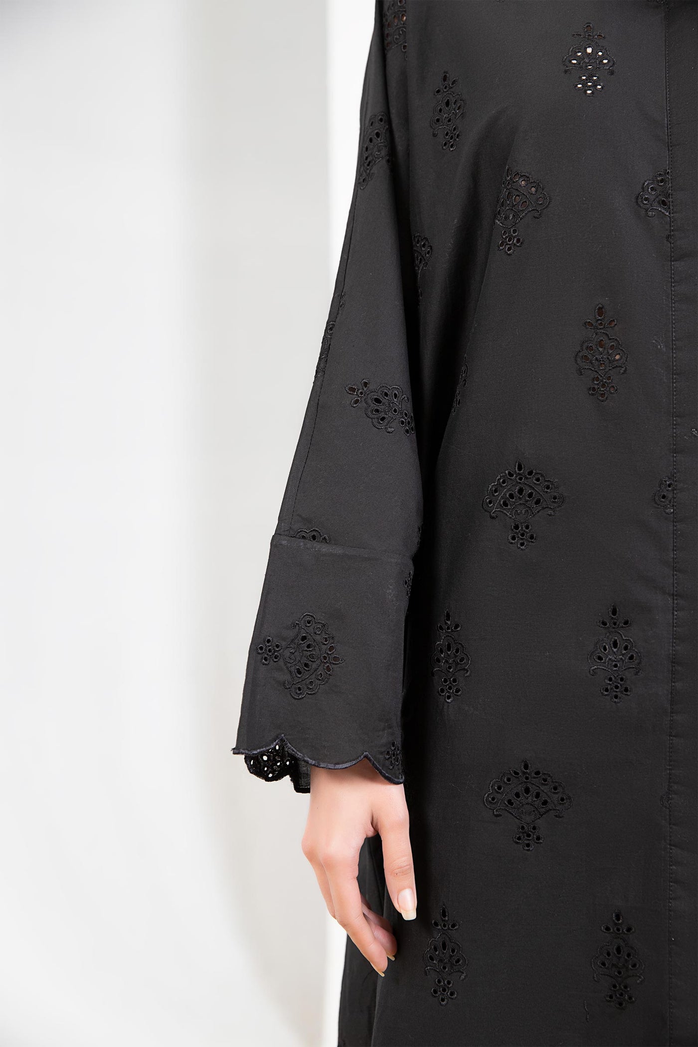 Embroidered Cambric Co-Ord Set | MB-EF24-160